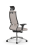 Кресло для руководителя Метта SynchroSit 10 B2-161D - Extra /Km02/Wm12/D02P/H3mL-2D(M24.B23.G18.W03) (Светло-бежевый)