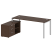 Рабочая станция с опорной тумбой левая Metal System Style БП.РС-СТС-2.5 Л 1900x1520x750 (Дуб Наварра/Серый металл) Рабочая станция с опорной тумбой левая Metal System Style БП.РС-СТС-2.5 Л 1900x1520x750 (Дуб Наварра/Серый металл)
