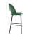 Стул барный Меган велюр зеленый (Стул барный Меган зеленый)