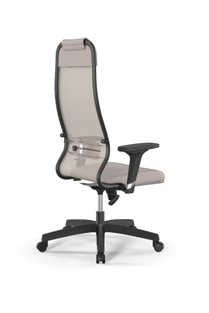 Кресло для руководителя Метта Sit 10 B1-115D - X2+Extra /Um00/Wm12/D02P(M09.B02.G15.W01) (Светло-бежевый)