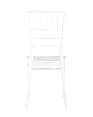 Стул Chiavari (Кьявари) пластик белый (Стул пластиковый Bride белый)