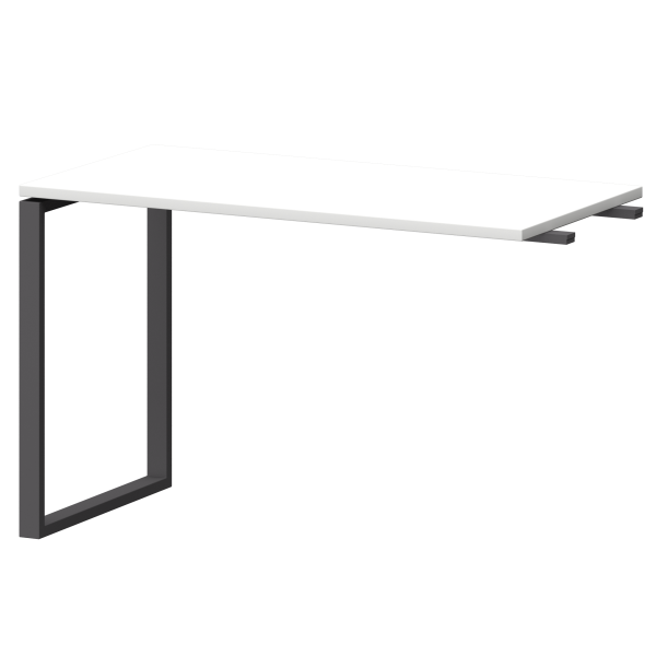 Бриф-приставка Смарт СМБ25-О-12.Пр25 1200x600x750 (Белый/Антрацит)