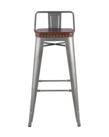 Стул барный TOLIX SOFT серебристый (Стул барный Tolix Soft серебристый)