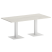 Стол прямоугольный VR.SP-5-180.2 1800x900x750 (Серый/Белый Металл)