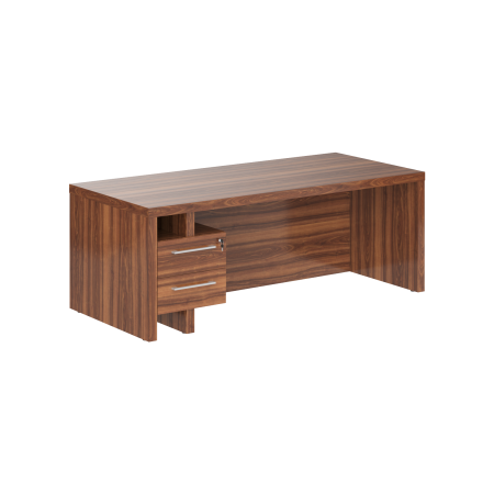 Стол руководителя Zenn ZSTD 209HL 2000x900x745 (Орех Даллас)