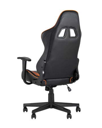 Кресло игровое TopChairs Impala оранжевое (Геймерское кресло Impala оранжевый)