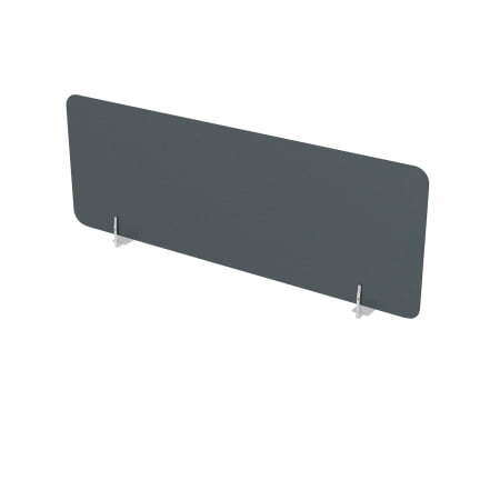 10БФО.165 Барьеры фронтальные оргстекло (1600x4x500) (Dark grey)