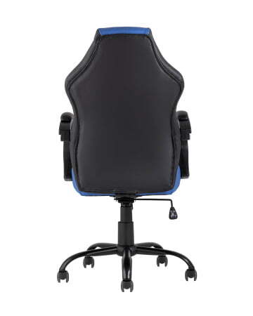 Кресло игровое TopChairs Racer Midi черно-синее (Геймерское кресло Racer Midi черный, синий) Кресло игровое TopChairs Racer Midi черно-синее (Геймерское кресло Racer Midi черный, синий)
