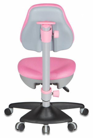 Кресло детское KD-2 розовый TW-13A крестов. пластик (Розовый)