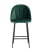 Стул полубарный Логан велюр зелёный (Стул полубарный Логан зеленый) Стул полубарный Логан велюр зелёный (Стул полубарный Логан зеленый)
