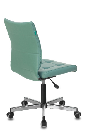 Кресло Бюрократ CH-330M/GREY без подлокотников серо-голубой Lincoln 212 искусственная кожа крестовин (Компьютерное кресло CH-330M серо-голубой)