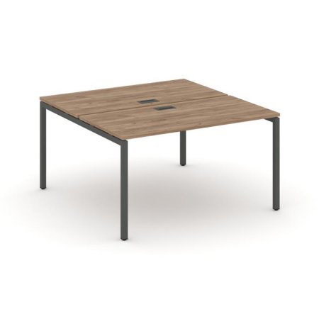 Рабочая станция 2-х сторонняя SN-4P.DRS-001 (980х1232х750) (Дуб Табак/Металл Антрацит)