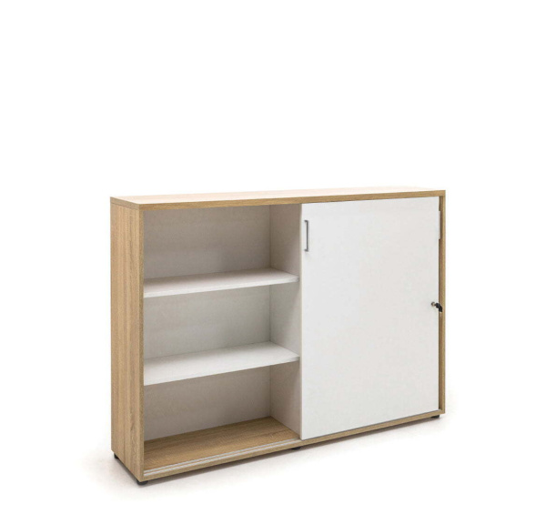 TOUR ШКАФ-КУПЕ 145х112 СМ (Дуб калиф/Белый)