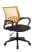Кресло офисное TopChairs ST-Basic сетка/ткань оранжевый (Компьютерное кресло ST-Basic оранжевый)