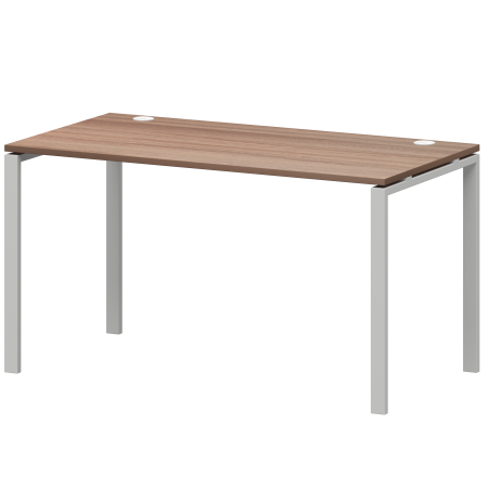 Стол на металлокаркасе Арго-М АМ-005.60 1800x600x760 (Темный шимо/Белый)
