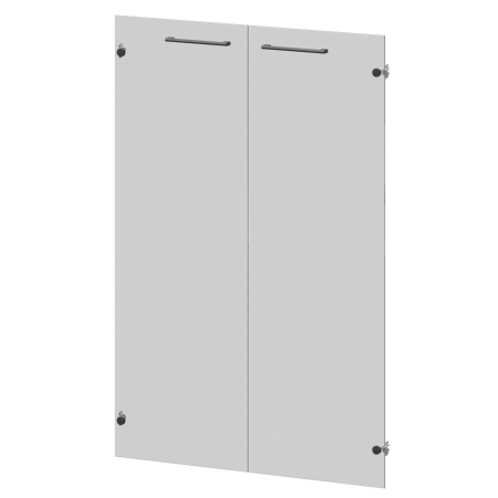 Фасады стеклянные Кортез KZF-38S(Ч)  784x4x1158 (Тонированный)