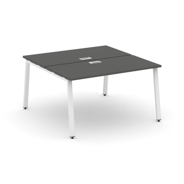 Рабочая станция 2-х сторонняя SN-6A.DRS-004 (1580х1232х750) (Антрацит/Металл Белый) Рабочая станция 2-х сторонняя SN-6A.DRS-004 (1580х1232х750) (Антрацит/Металл Белый)