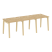 Рабочая станция на деревянных опорах Onix Wood OW.RS-3.0.8 2340x800x750 (Тиквуд Светлый/Дуб Темный) Рабочая станция на деревянных опорах Onix Wood OW.RS-3.0.8 2340x800x750 (Тиквуд Светлый/Дуб Темный)