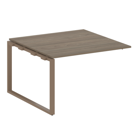 Проходной наборный элемент переговорного стола Metal System Style БО.ППРГ-2 1200x1235x750 (Вяз/Мокко металл)