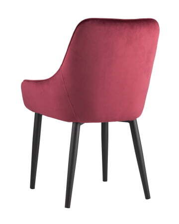 Стул Диана велюр бордовый (Стул Диана бордовый)