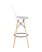 Стул DSW барный белый (Стул барный DSW белый)