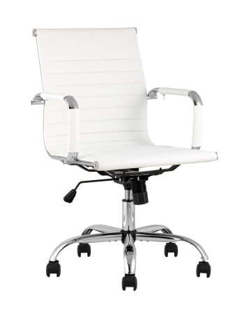 Кресло офисное TopChairs City S белое (City белый)