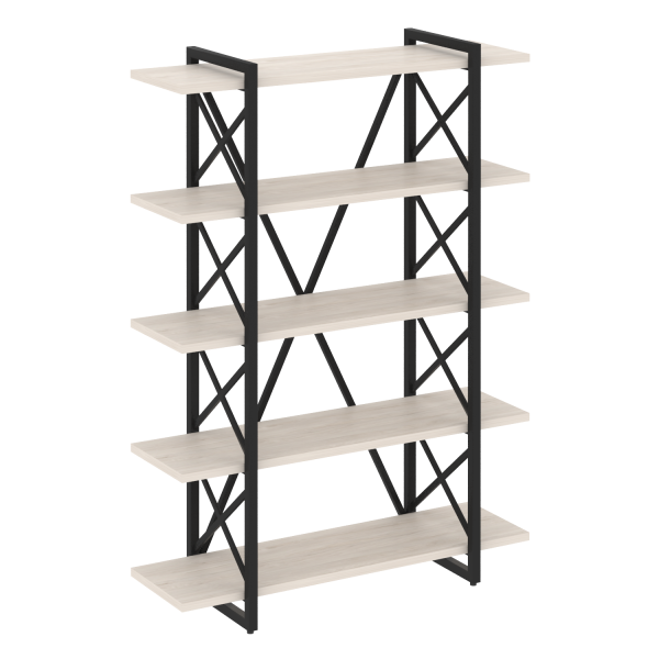 Стеллаж на регулируемых опорах-5 полок VR.L-MST.O-5.8V 1200x400x1650 (Денвер Светлый/Черный металл) Стеллаж на регулируемых опорах-5 полок VR.L-MST.O-5.8V 1200x400x1650 (Денвер Светлый/Черный металл)