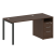 Рабочая станция с опорной тумбой Metal System Style БП.РС-СТП-1.2 1612x720x750 (Дуб Наварра/Серый металл) Рабочая станция с опорной тумбой Metal System Style БП.РС-СТП-1.2 1612x720x750 (Дуб Наварра/Серый металл)