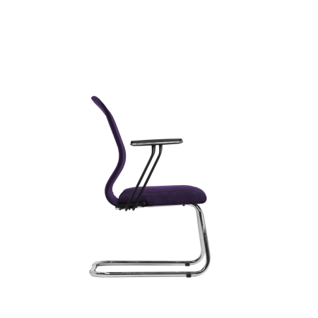 Кресло для руководителя Метта SU-Mr-4(Vivaldi)/подл.110/осн.007 (Сиреневый)