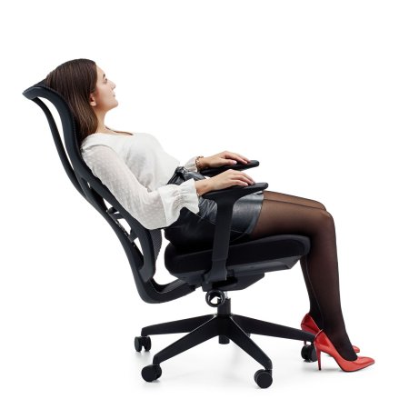 Офисное кресло King-11 Sinchrocomfort Black (Черный)