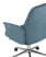 Стул офисный Simona голубой (Офисное кресло Simona голубой)