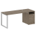 Рабочая станция Metal System Style БО.РС-СТП1.3 1812x720x750 (Дуб Наварра/Серый металл) Рабочая станция Metal System Style БО.РС-СТП1.3 1812x720x750 (Дуб Наварра/Серый металл)