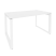 Стол рабочий на О-образном м/к Onix O.MO-SP-3.8 1380x800x750 (Тиквуд Темный/Белый Металл)