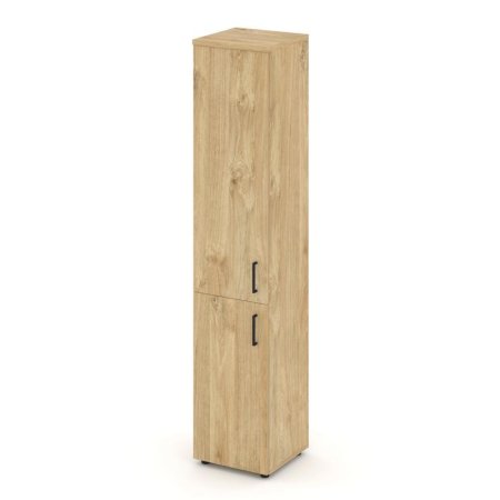 Шкаф высокий узкий SN.STU.E-104(L) (400х400х1982) (Тиквуд Светлый)