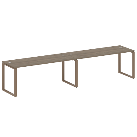Рабочая станция Metal System Style БО.СМ-2.5 3600x720x750 (Вяз/Мокко металл)