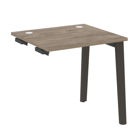 Стол-приставка к опорным элементам на деревянных опорах Onix Wood OW.SPR-0.7 780x720x750 (Тиквуд Темный/Дуб Темный)