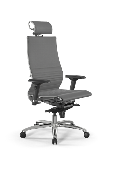 Кресло для руководителя Метта Samurai L2-7D - Infinity /Kc04/Nc04/D04P/H2cL-3D(M06.B31.G04.W03) (Серый) Кресло для руководителя Метта Samurai L2-7D - Infinity /Kc04/Nc04/D04P/H2cL-3D(M06.B31.G04.W03) (Серый)