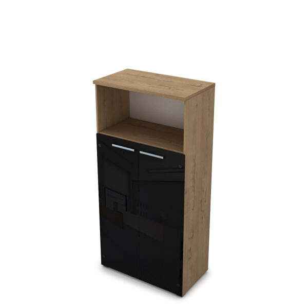 9Ш.004.11 Шкаф со стеклом и нишей (800x450x1645) (Teakwood) 9Ш.004.11 Шкаф со стеклом и нишей (800x450x1645) (Teakwood)