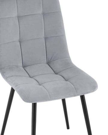 Стул Oliver велюр серый (Стул Oliver серый)