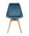 Стул FRANKFURT велюр синий (Стул Frankfurt синий)