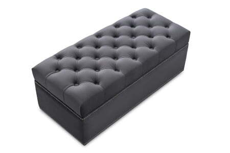 Банкетка Marcele 900 (920x420x450) Серый (Серый)