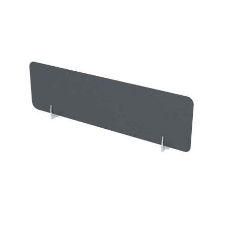 10БСБО.184 Барьеры Бенч оргстекло (1800x4x400) (Dark grey)