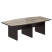 Стол для переговоров Morris MCT 2412 2400x1200x750 (Дуб Базель/Белый) Стол для переговоров Morris MCT 2412 2400x1200x750 (Дуб Базель/Белый)