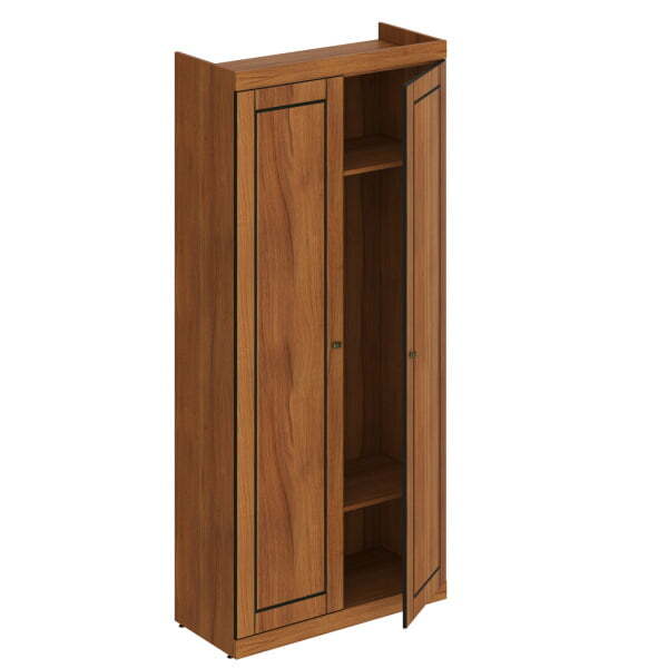 Шкаф для одежды Larex LCW 90.1 900x400x2010 (Орех Тироли)
