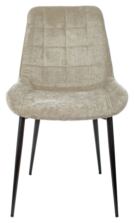 Стул для кухни KF-6 песочный Light 21 металл черный на ножках (KF-6/LT21) (Песочный)