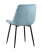 Стул Флекс велюр пыльно-голубой (Стул Флекс пыльно-голубой)