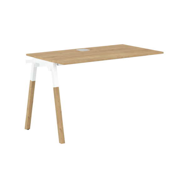 Элемент раб.станции Forta FIST 1167 1180x733x670 (Дуб Гамильтон/Белый премиум)