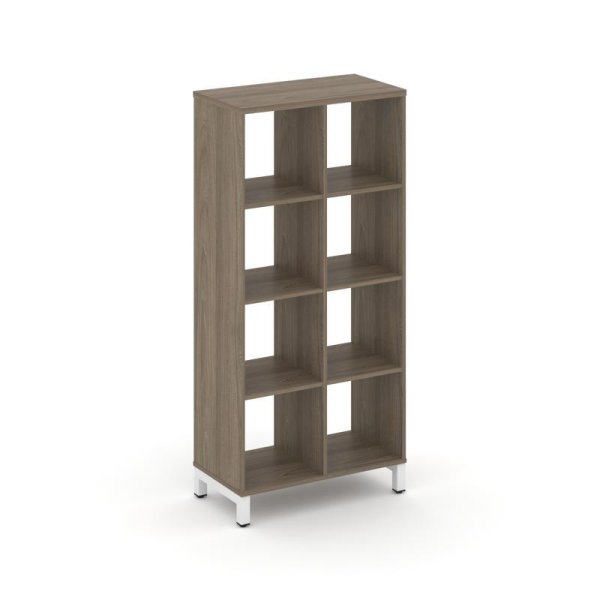 Каркас стеллажа 4 яруса SN.KS-420 (754х400х1615) (Вяз Благородный/Металл Белый) Каркас стеллажа 4 яруса SN.KS-420 (754х400х1615) (Вяз Благородный/Металл Белый)