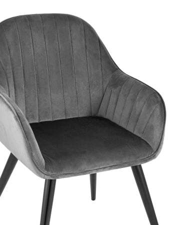 Кресло Кристи серое (Стул-кресло Кристи серый)