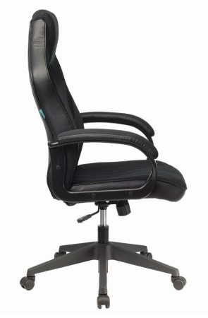 Кресло игровое Zombie VIKING 3 AERO Edition черный ткань/эко.кожа крестов. пластик (Черный) Кресло игровое Zombie VIKING 3 AERO Edition черный ткань/эко.кожа крестов. пластик (Черный)